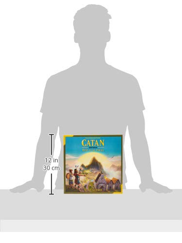 CATAN Histories Rise of The Inkas Board Game - Explore The Ancient Andean Cultures in This Strategic Game! Family Game for Kids & Adults, Ages 12+, 3-4 Players, 90 Min Playtime, Made by CATAN Studio