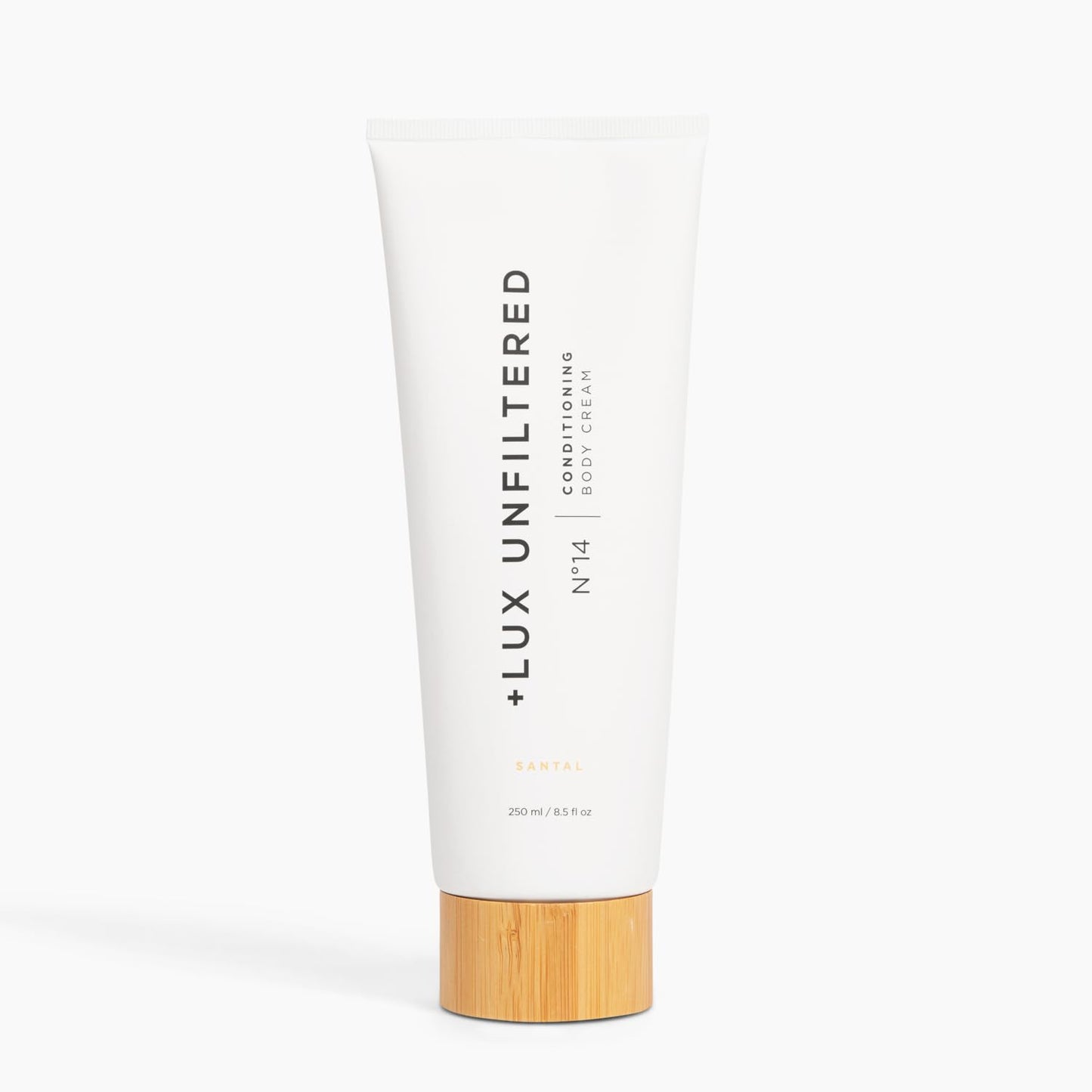 + Lux Unfiltered N°14 Conditioning Body Cream in Santal, Deep Daily Moisturizing Body Lotion, Luxurious Hydrating Lotion for Dry Skin, Skincare Grade Ingredients, Gluten Free, Cruelty Free + Vegan