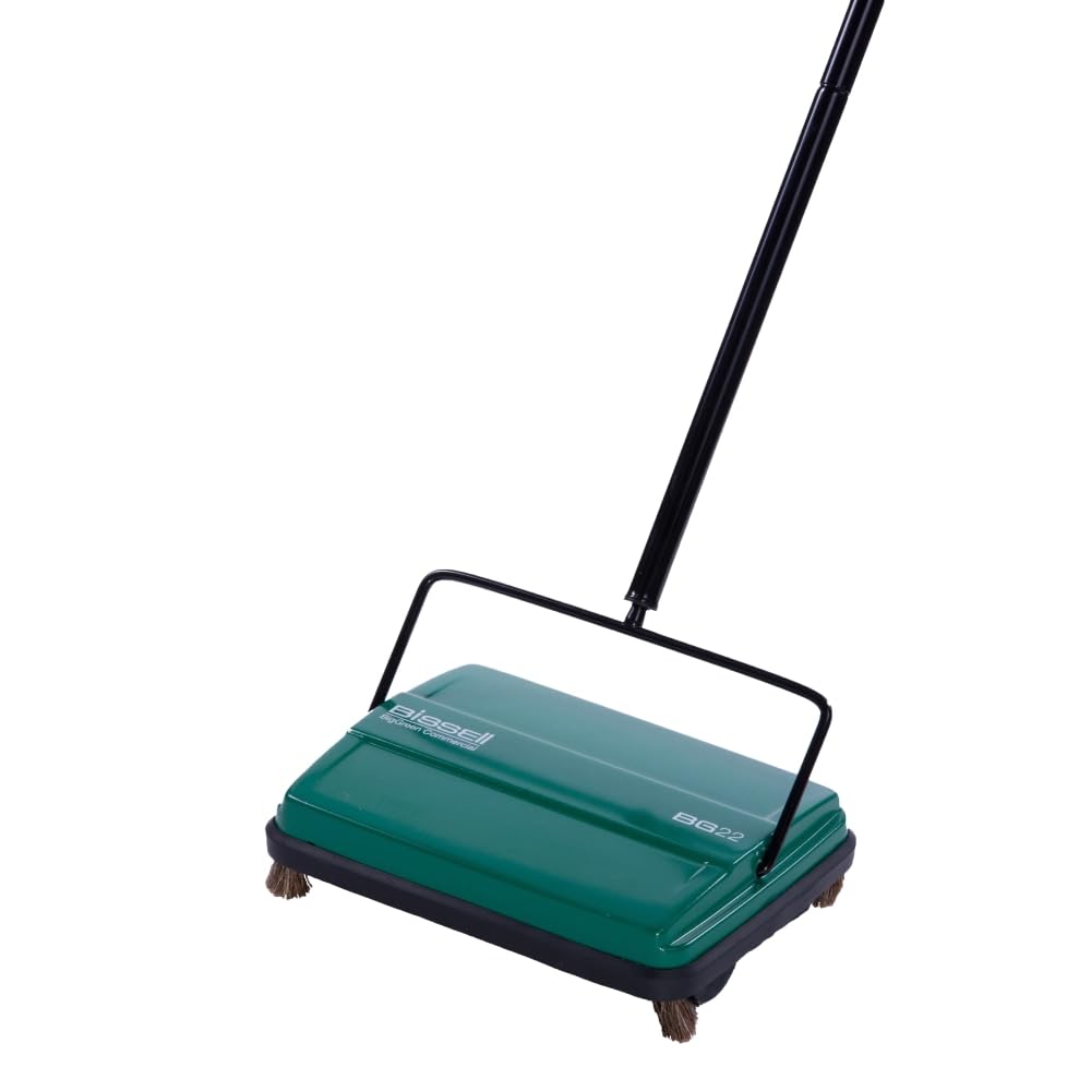 Bissell Commercial BG22 Manual Sweeper, Green