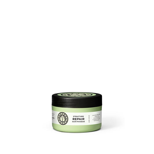 Maria Nila Structure Repair, Hair Mask, 8.5 Fl Oz, For Damaged & Chemically Treated Hair, Algae Extract Rebuilds & Moisturizes, 100% Vegan & Sulfate/Paraben free
