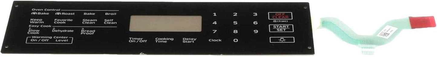 DG34-00030A Range Membrane Switch Touchpad Overlay,Compatible with Samsung Stove Oven,for,PD00040719,4010969,AP5967636,PS11720662,EAP11720662