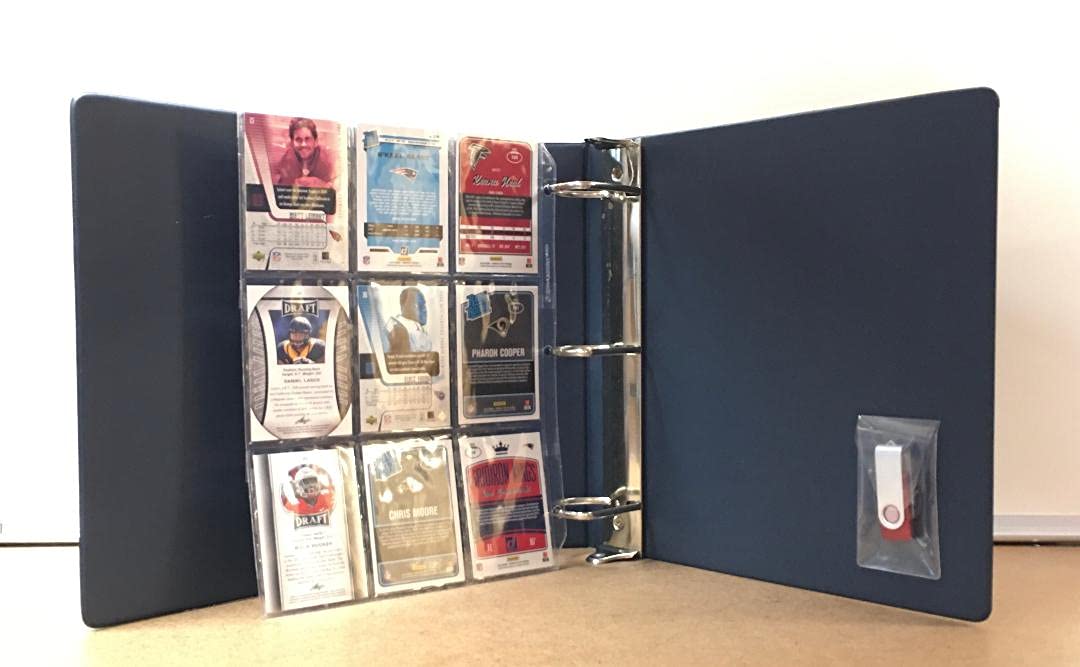 100 USB Flash Drive Holders - Peel Adhesive - 2"x4" - Reusable Stick - Digital Presentations - 100 Pack