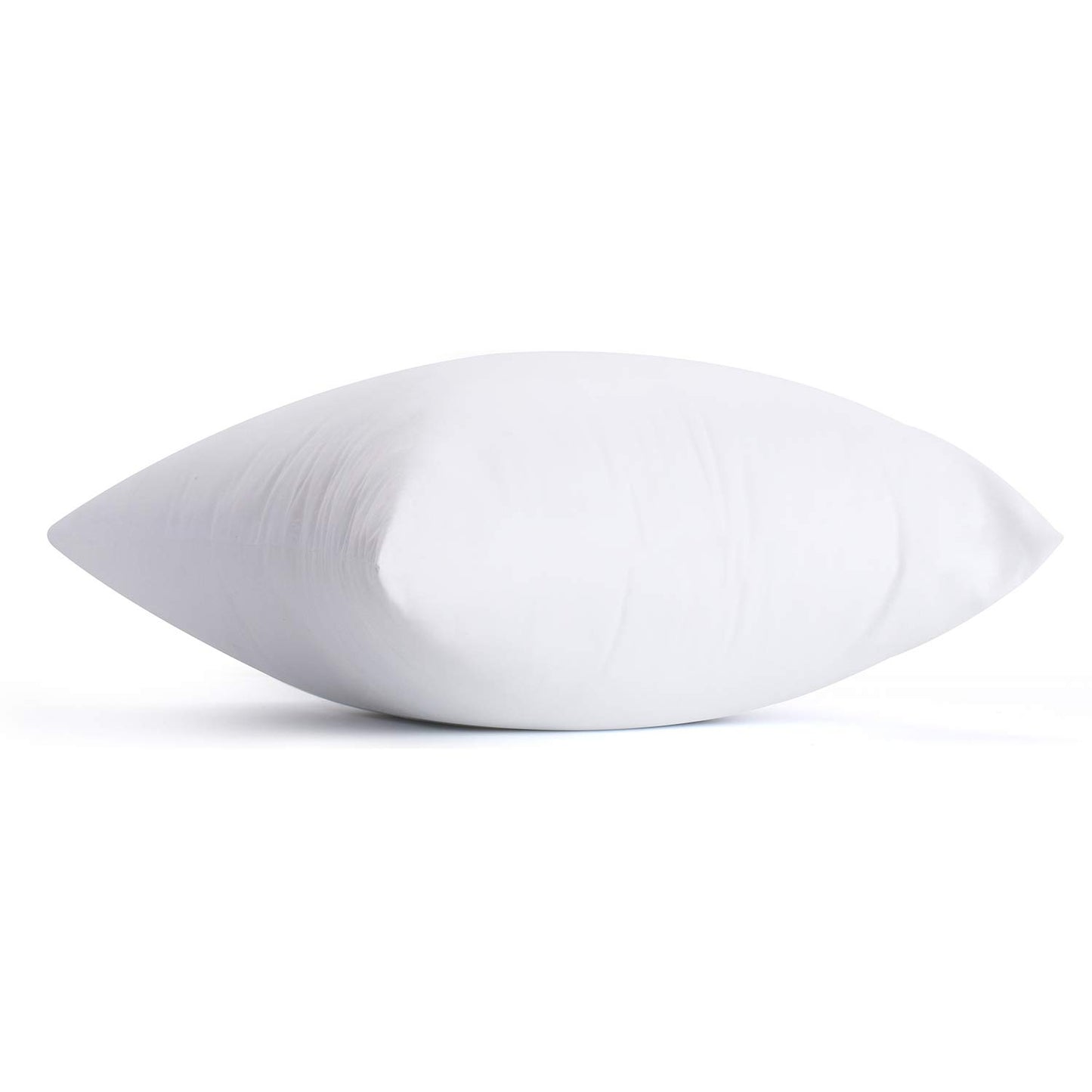 Calibrate Timing Plush and Durable Throw Pillow Inserts - 18 x 18 inches Set of 8, Hypoallergenic Polyester Fiber Fill - Perfect for Decorative Cushion Covers, Sofa and Bed Accent