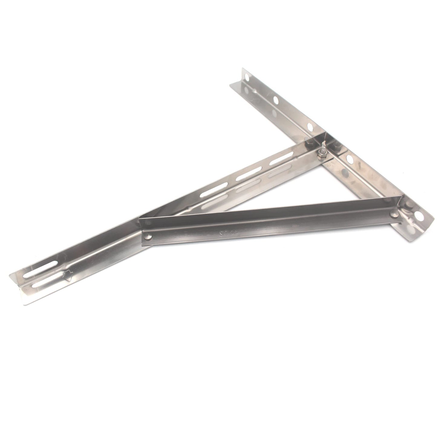 Wall Mounting Bracket for 9000-36000 BTU Condenser,Ac Support Brackets Rust Free Stainless Steel for Mini Split Air Conditioner Heat Pump Systems. (Large(9000-36000BTU))