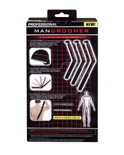 MANGROOMER - PROFESSIONAL Do-It-Yourself Electric Back Hair Shaver