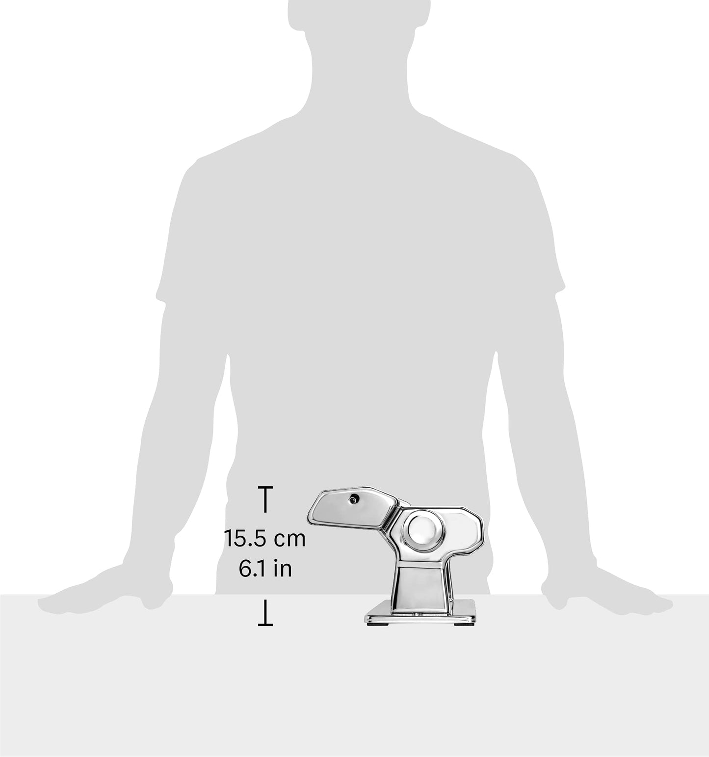 MARCATO Atlas 150 Machine, Made in Italy, Red, Includes Pasta Cutter, Hand Crank, and Instructions