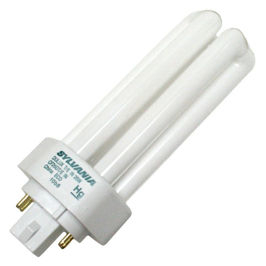(10 Pack) Sylvania 20881 CF26DT/E/IN/835/ECO 26-Watt 3500K 4-Pin Triple Tube Compact Fluorescent Lamp