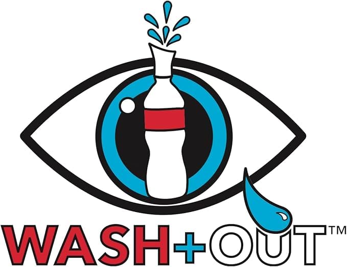 10 Pack Wash+Out Portable Emergency Eye Wash Cup, Flush Soothe Tired Strained Eyes, Construction, Landscaping, Athletics, Allergy Aid, First-Aid Kit, Water Plants