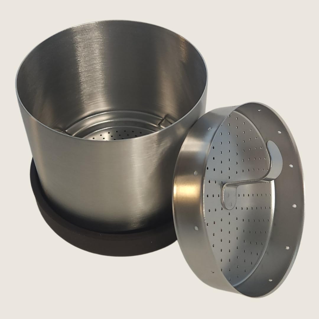 Simplest way to consistently make excellent pour-over coffee - The Simple Smart Coffee Brewer. Pour once, step away, return to a perfectly brewed cup.