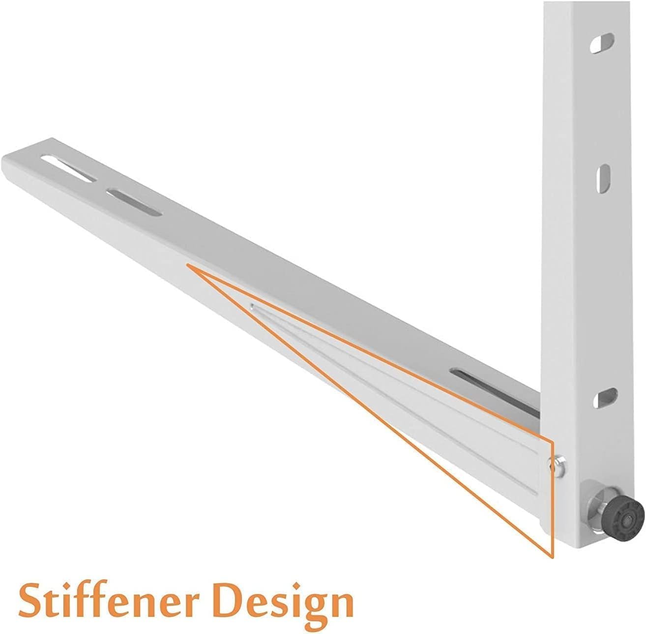 Mini Split Wall mounting Bracket,Outdoor Wall Mounting Bracket for Mini Split Heat Pump SystemAir Conditioner 7000-18000 Btu Condenser