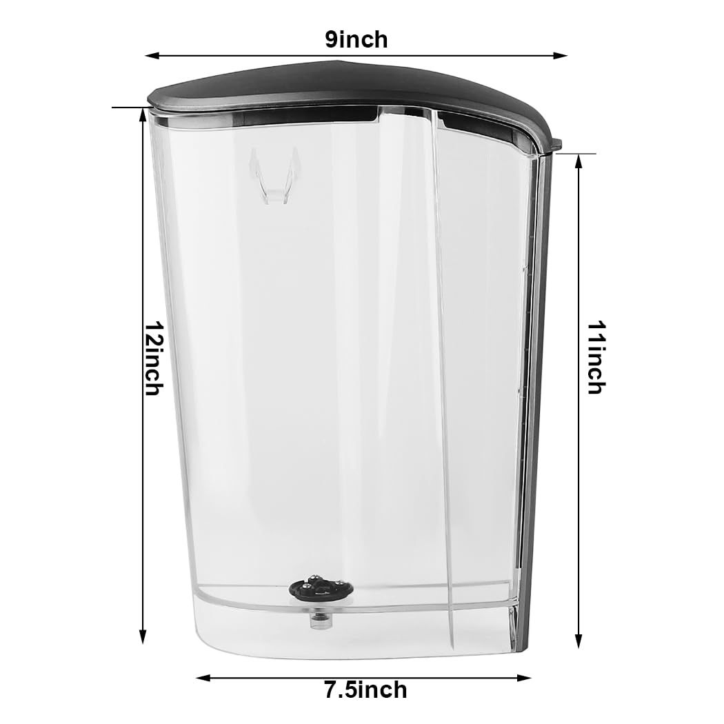 Anbige Replacement Parts Water Reservoir with Lid,Compatible with Keurig K-Elite Coffee Maker (SILVER)