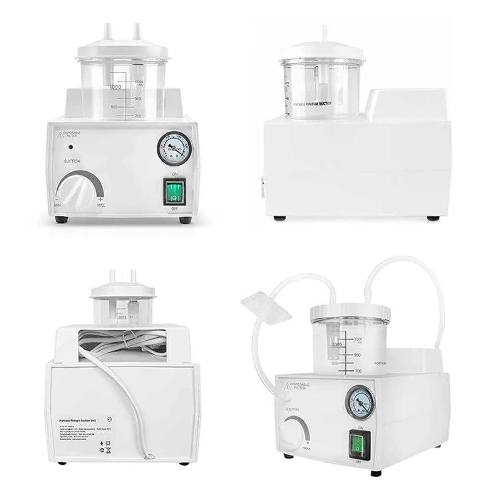 1000ml Portable Veterinary Suction Machine for Home Use 110V