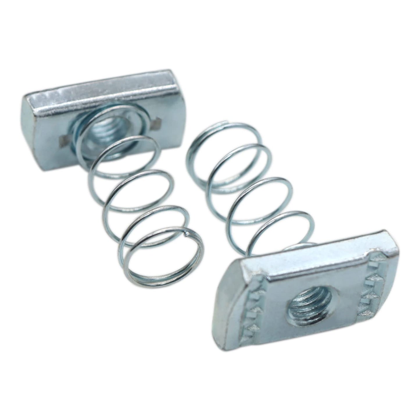 (100) Strut Channel Nuts, 3/8-16 Spring Channel Nuts with Zinc Electroplate Finish, Long Spring Nuts Great for Use with Strut Channel (100 Pack)