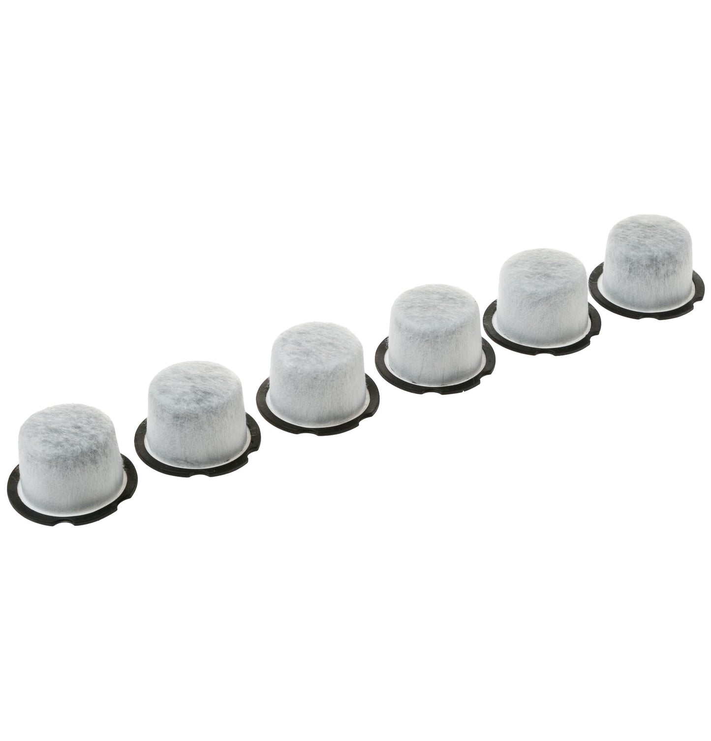 GE Appliances Replacement Carbon Coffee Filter Cartridges for Café and GE Profile Grind & Brew Coffee Makers, 6 Pack, C7CGFLTR