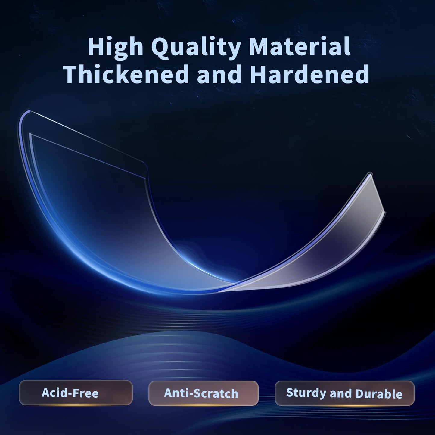 1000 Card Sleeves Top Loaders for Cards, Toploaders Premium Baseball Card Sleeve Hard Plastic, 3" x 4" Trading Cards Holder, Sports Protectors(500 Toploaders + 500 Penny Sleeves)