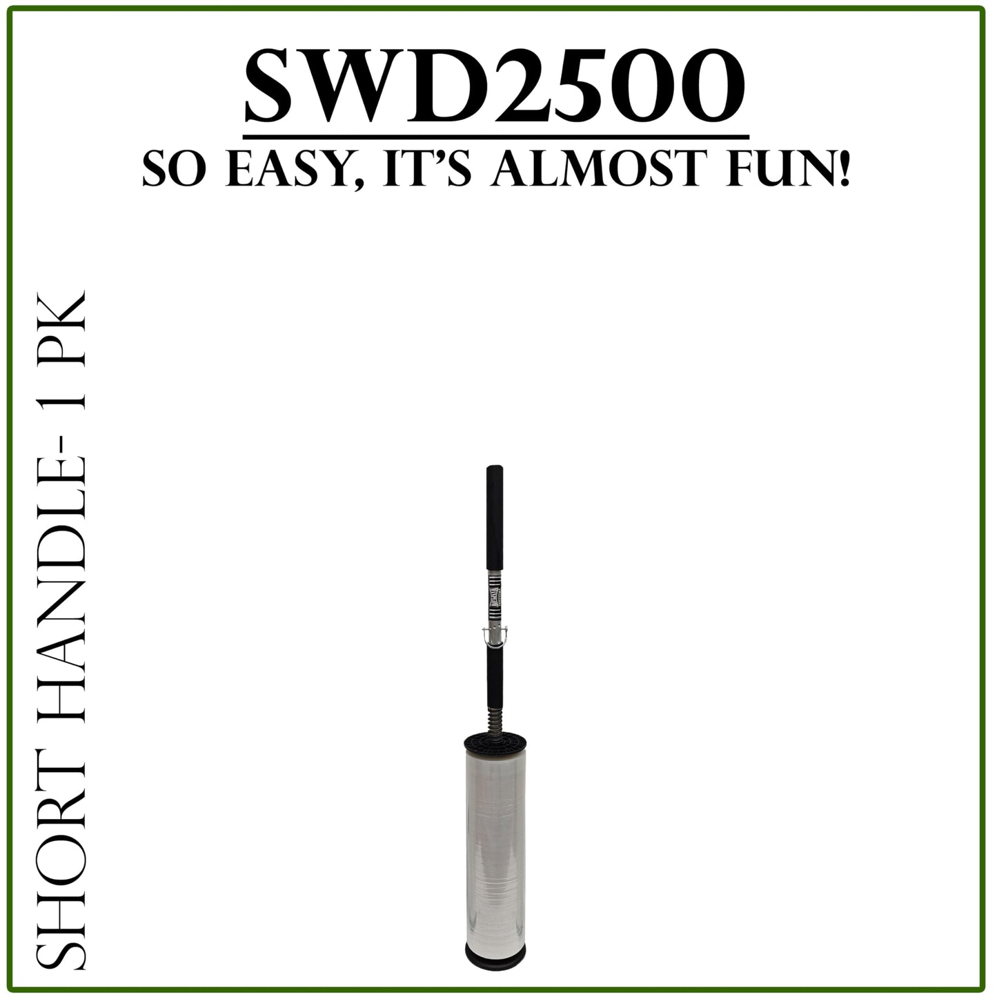 MANPLOW Short Handle Stretch Wrap Dispenser (1)