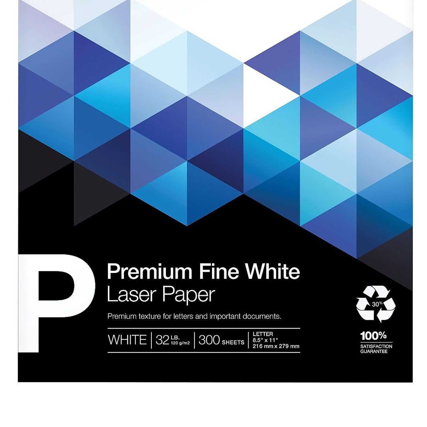 Staples 25% Cotton Fine Laser Paper, White, For Office, School & Home, For Office, School & Home