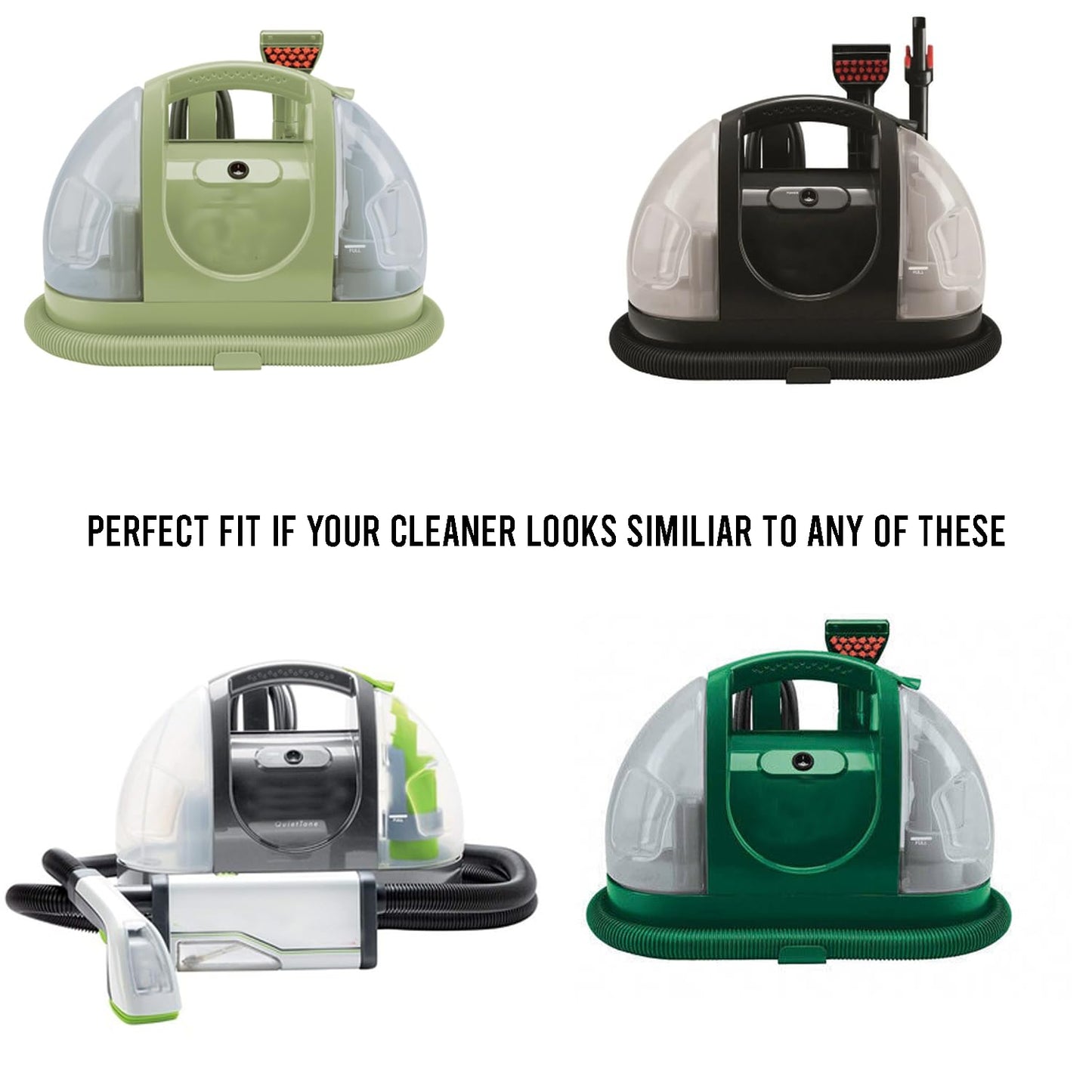 Replacement Dirty Water Tank for Bissell Little Green Portable Carpet Cleaners – Fits 1400, 3353, 3369 Series – Replaces OEM #2037144