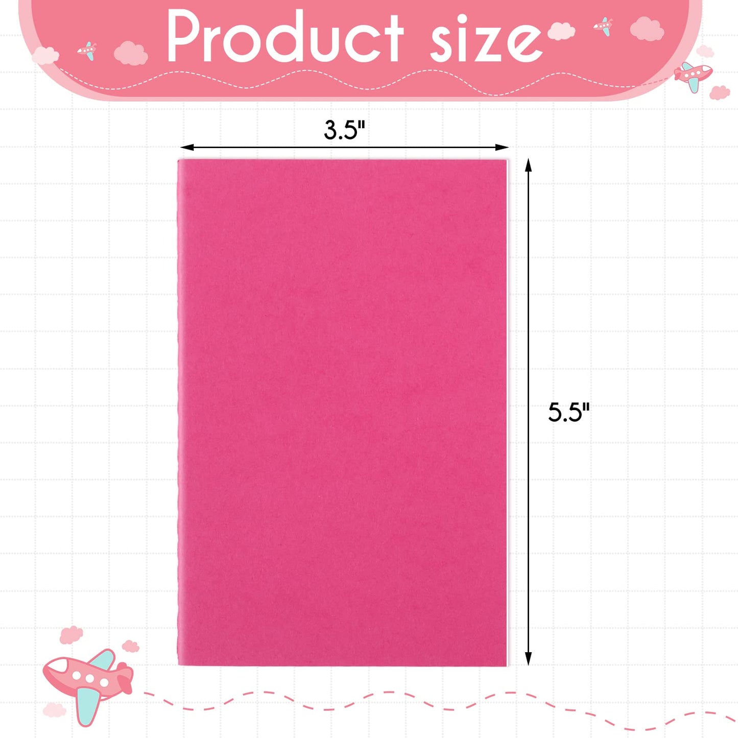 Yexiya 100 Packs Mini Notebooks Colorful Lined Small Pocket Notebook Blank Marriage Memos Notepad Set Thanksgiving Christmas Gift School Students Kids Sketch Drawing, 3.5 x 5.5 Inch, 20 Color