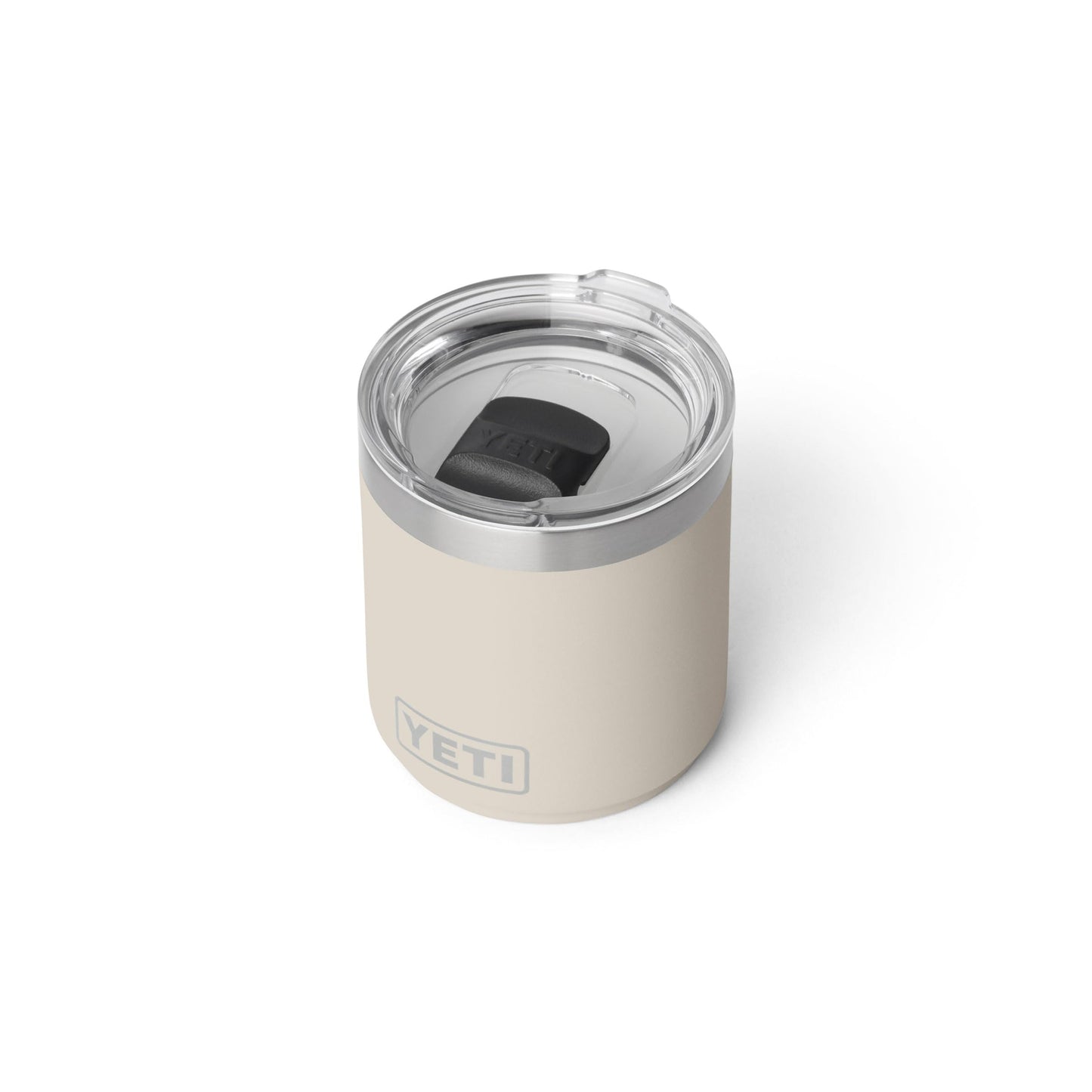 YETI Rambler 10 oz Ceramic Lined Lowball 2.0, Vacuum Insulated with MagSlider Lid, Cape Taupe
