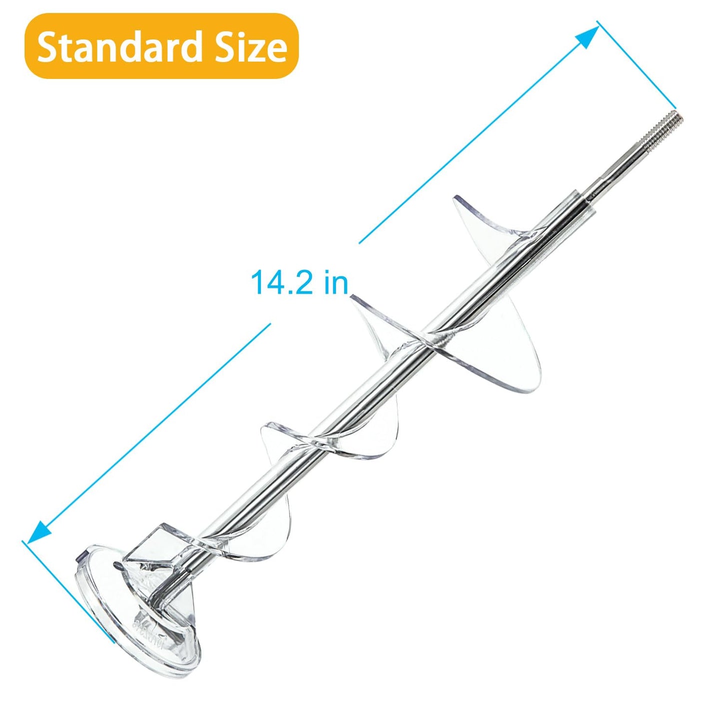 197d2316g020 Ice Make Auger by SupHomie - Compatible with GE Hotpoint Refrigerator Ice Bucket Auger
