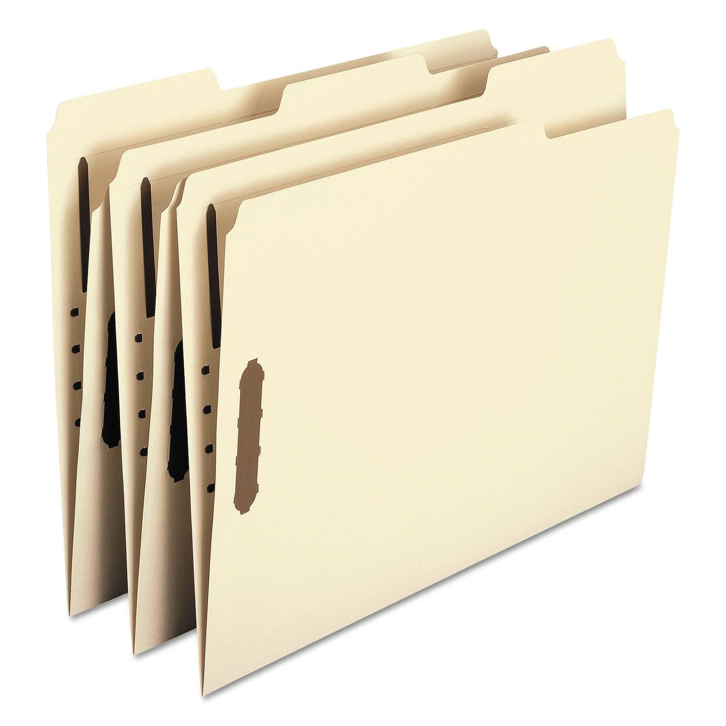 Smead Fastener File Folder, Reinforced 1/3-Cut Tab, Letter Size, Manila, 50 per Box (14537)