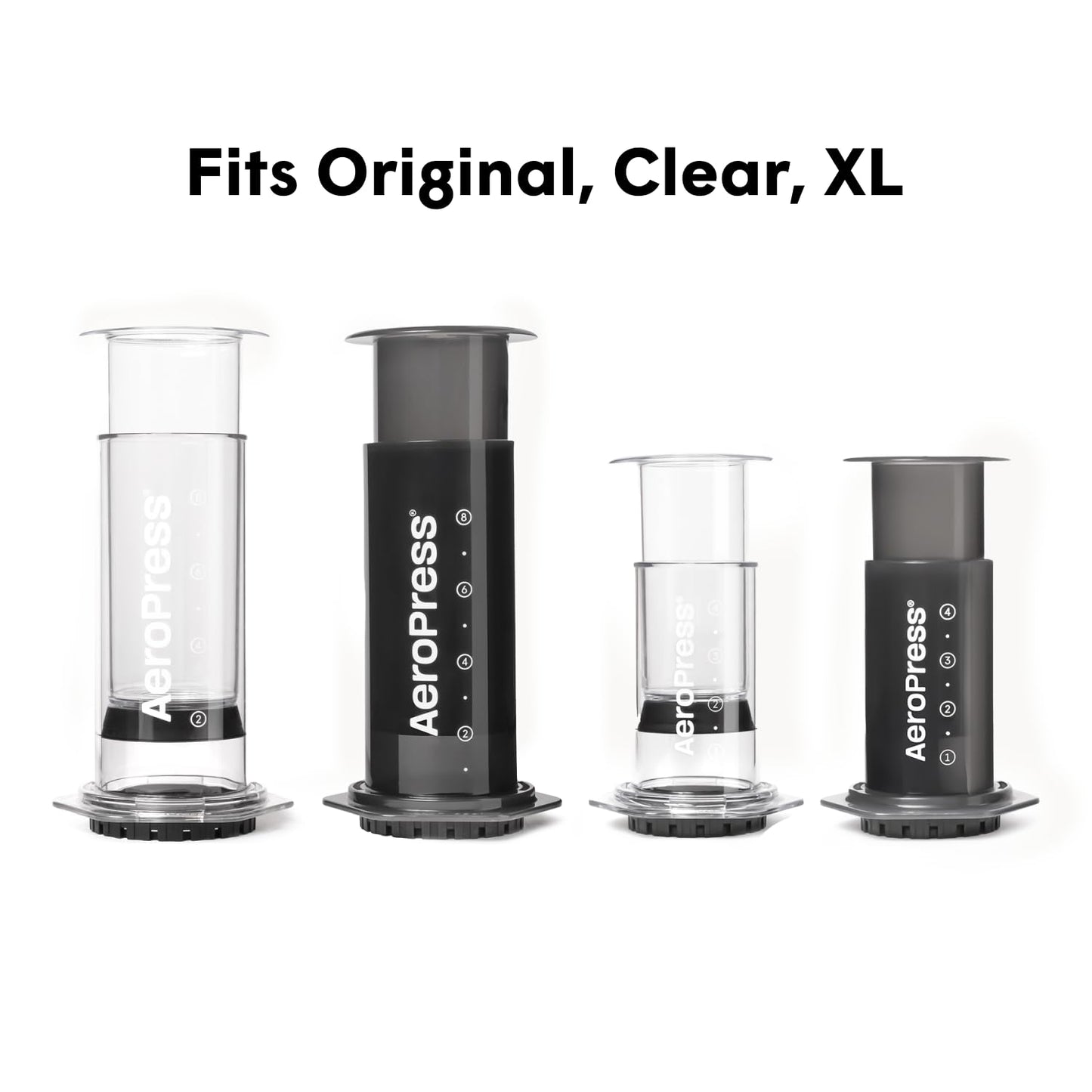 AeroPress Organizer Stand, Durable Coffee Bar Station and Compact Storage Solution Fits Every AeroPress Manual Coffee Maker (Except Premium and Go)