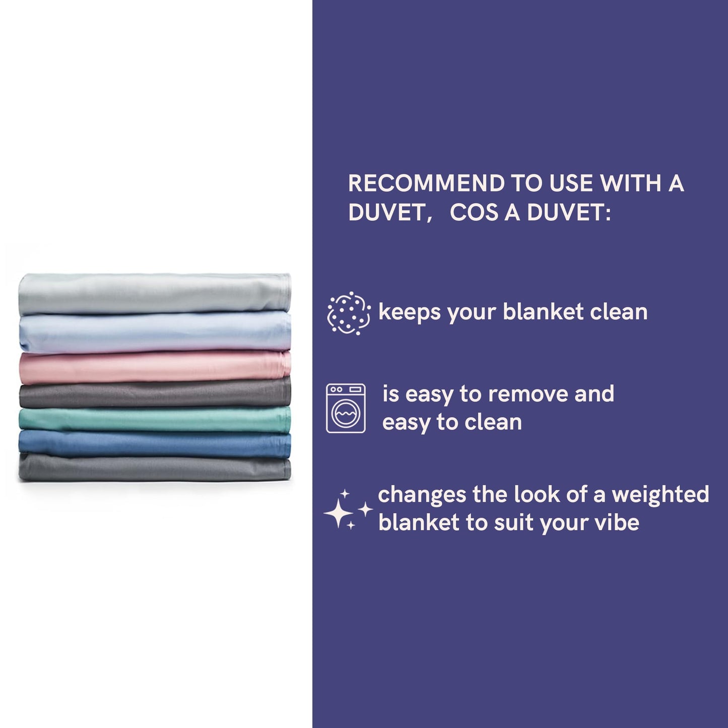 YnM 15lbs Weighted Blanket for Adults, Heavy Bed Throw Blanket with Cooling Glass Beads for All Season Use, Ideal for ~140lbs (48x72 Inches, Twin/Full, Dark Grey)