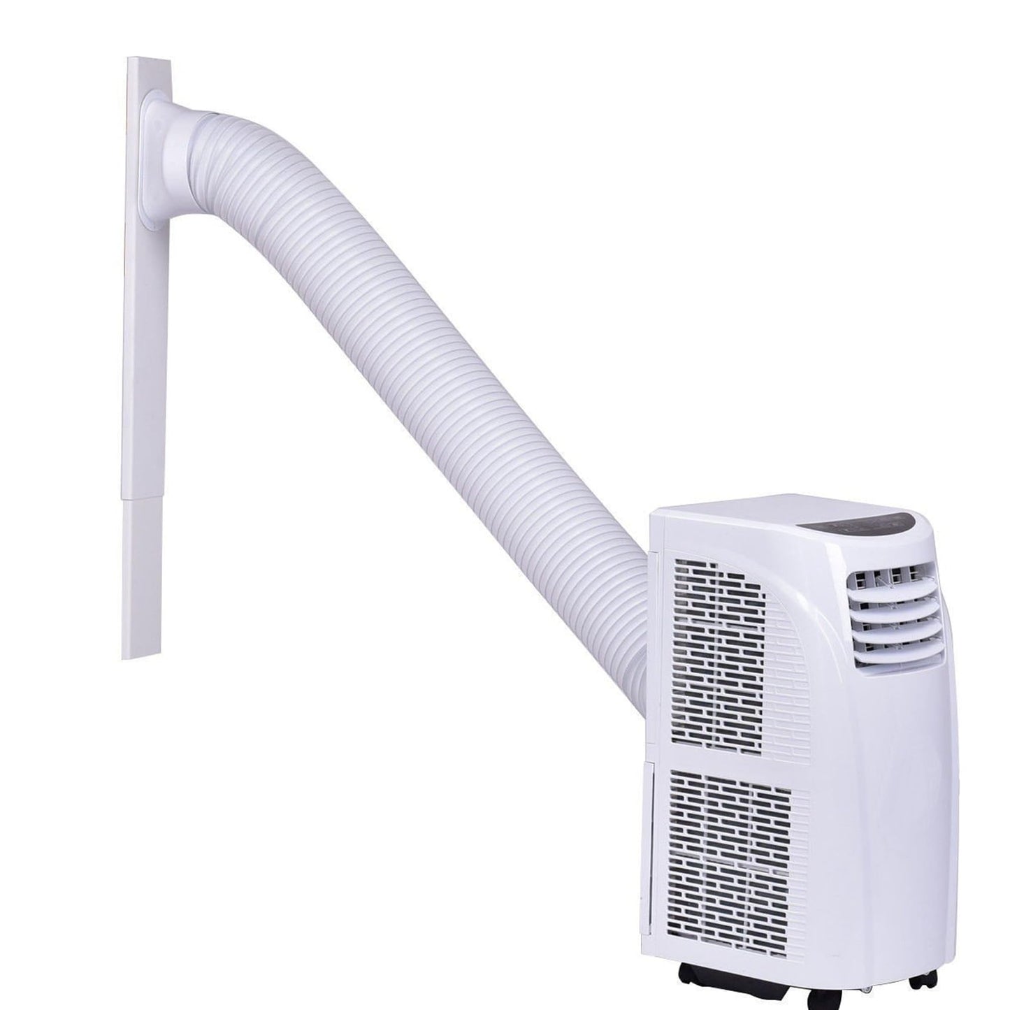 Air Conditioner Exhaust Vent Hose - 5.9" Diameter, 59" Length, Universal Clockwise Thread Air Vent Compatible with Honeywell, Whynter, Frigidaire 2 hoses w/ 2 couplers 4pcs