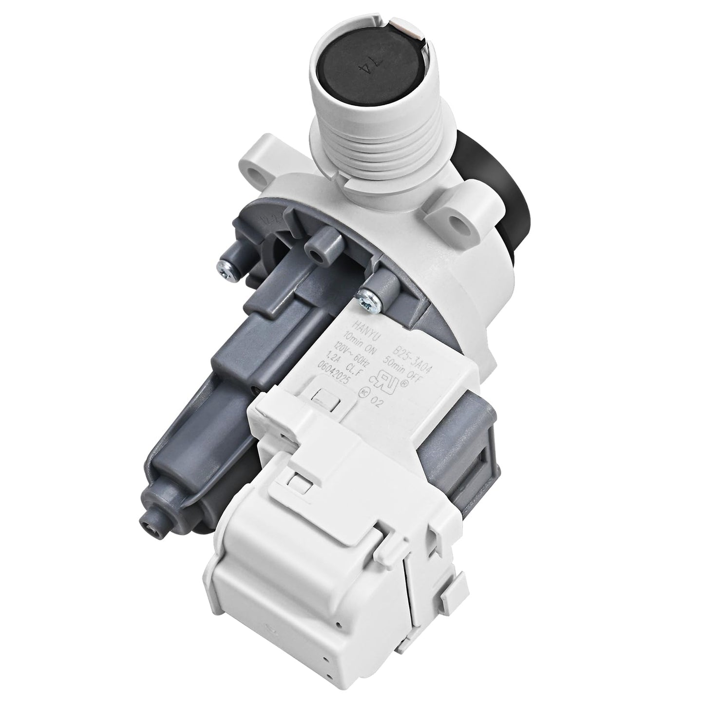 W11399437 W11259498 Washer Drain Pump Assembly Compatible with Whirlpool Maytag Kenmore Crosley Washing Machines, Replaces 4961028 AP6974144 PS12731241 EAP12731241 B25-3A04