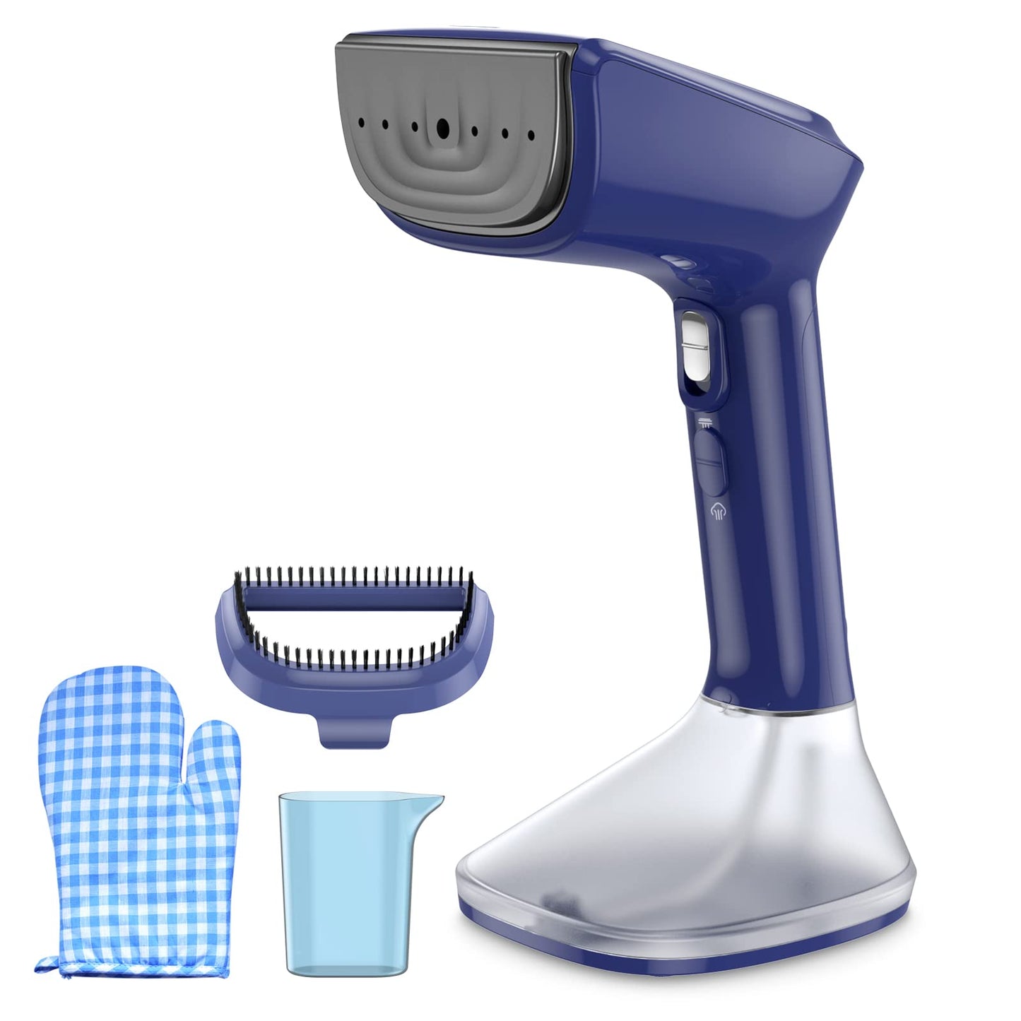 Steamer for Clothes - 1800W Powerful Steam, 2 Modes for Wet and Dry Ironing, 20-Second Fast Heat-up,Detachable Water Tank with Heat-Resistant Gloves -Removing Wrinkles.Only for 120V Countries.Blue