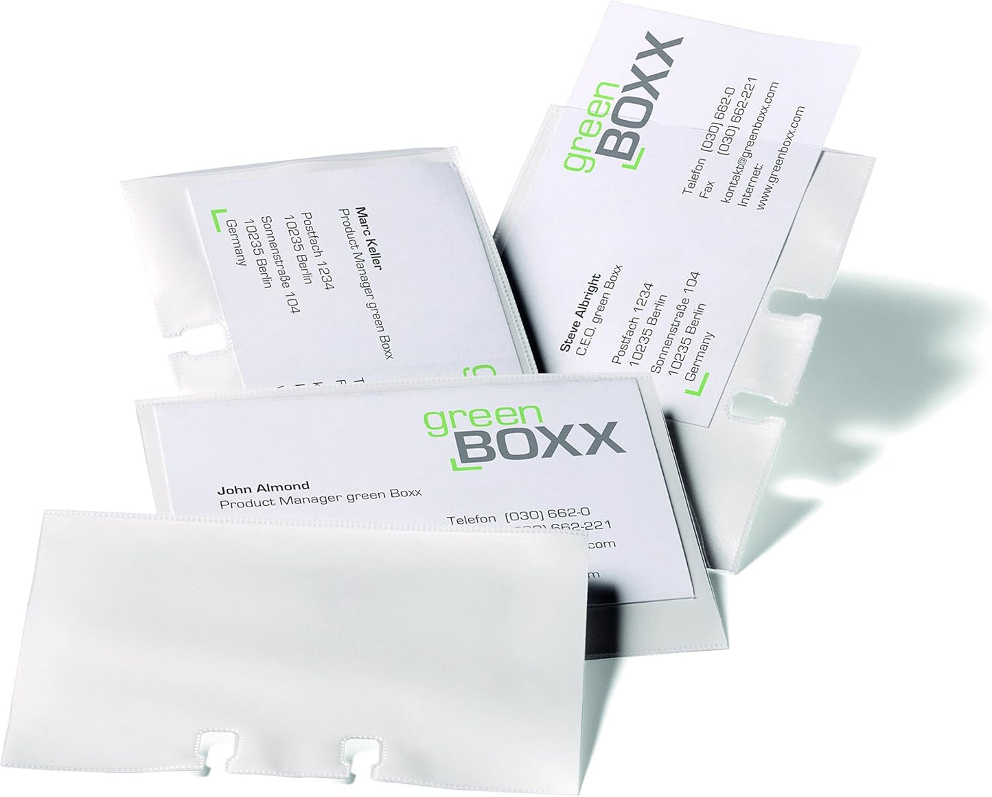VISIFIX Desk Business Card Files,Black