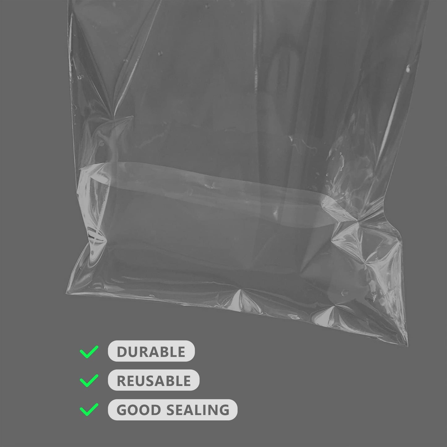 50 Pack Acid-Free Crystal Clear Sleeves Storage Bags for 18x24 Art Prints/Pictures/Photos/Framing Mat Mattes (Bag Size: 18 1/2" x24 2/5")