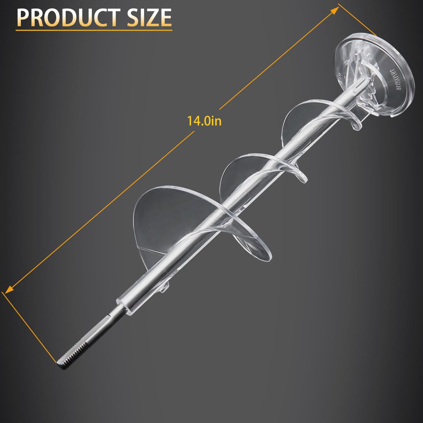 Siwdoy 197d2316g020 Ice Auger Compatible with GE Refrigerator Freezer Ice Bucket