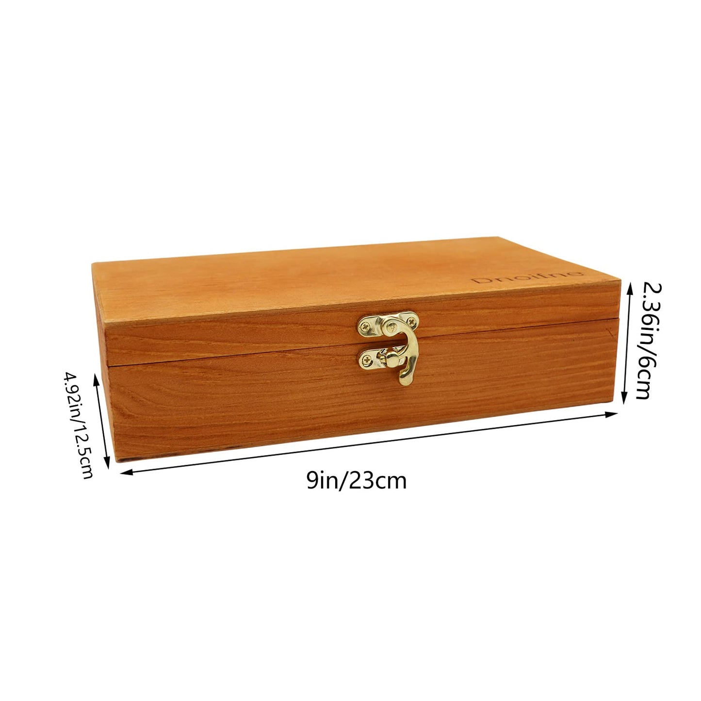 20-46 mm Wooden Coin Holder, 60 pcs Highly Transparent Capsules With Foam Gasket, Collector Case, Professional Storage Box for Collection (Bronze)