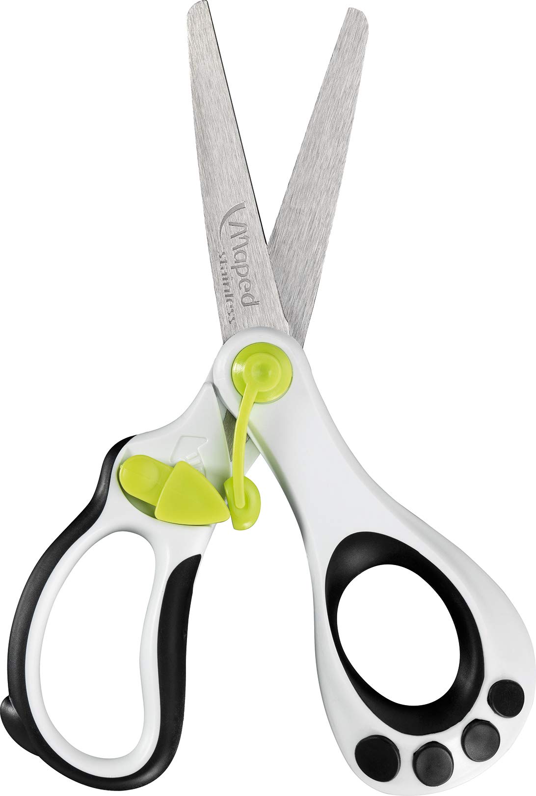 Maped Helix USA - Koopy Spring-Assisted Educational Scissors, 5 Inch - Crafting School Projects - Safe Cutting - Ergonomic Design - Pack of 20