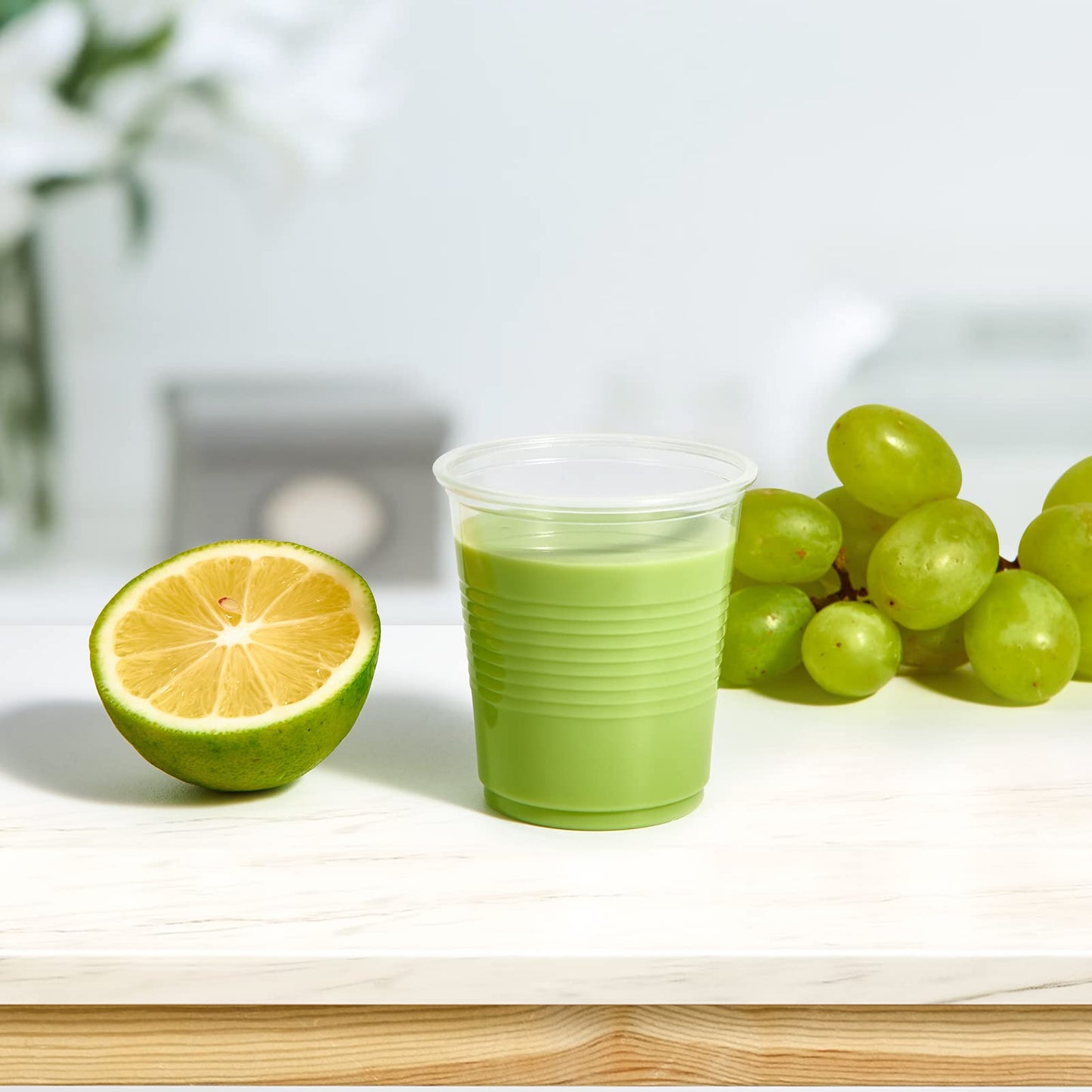 1000 Pack 3oz Disposable Plastic Cups,Disposable Mouthwash Cups,3 Ounce Small Clear Tumblers Ideal for Whiskey,Drinking Tasting, Food Sample