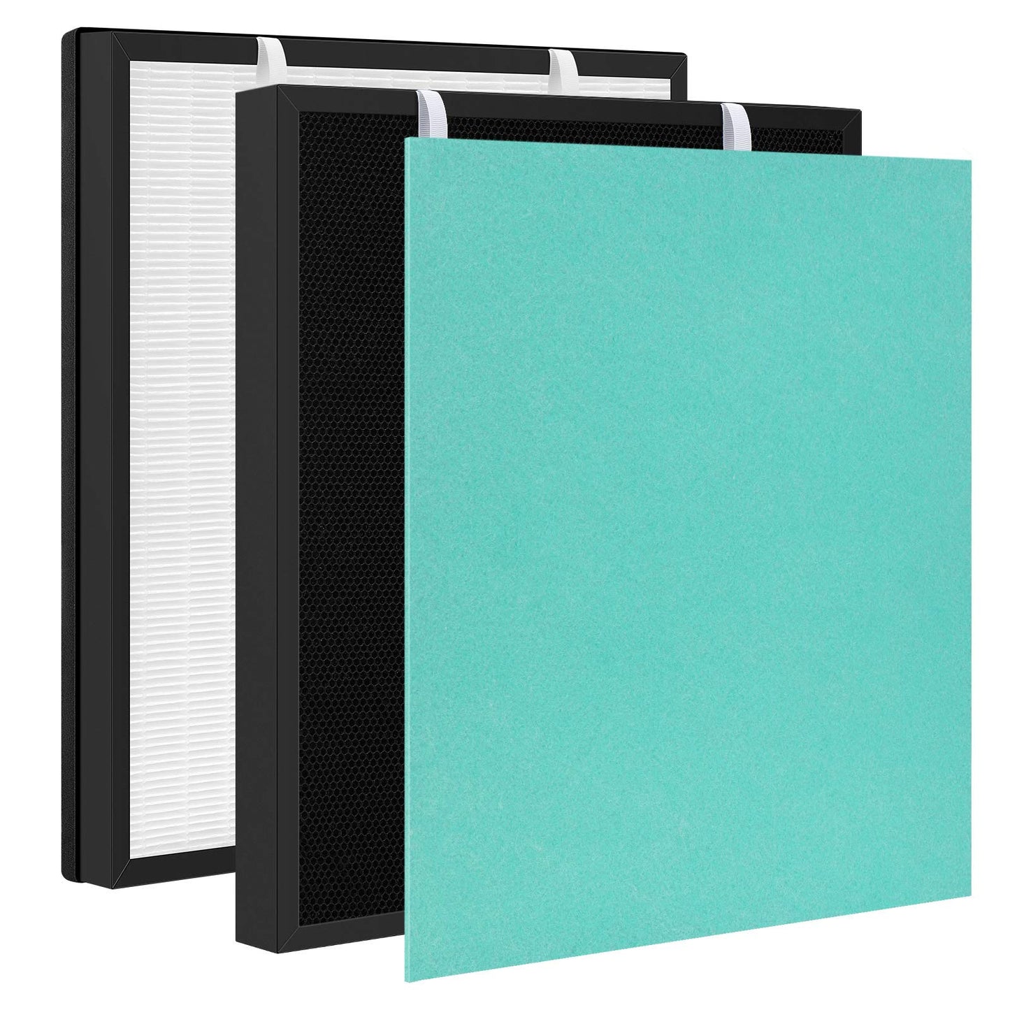 RFM80 Replacement Filter for Max Air Purifier (Model OVHM80), with 3-in-1 HEPA and High-Efficiency Activated Carbon Filter, Compared to Part #RFM80, 1 Set