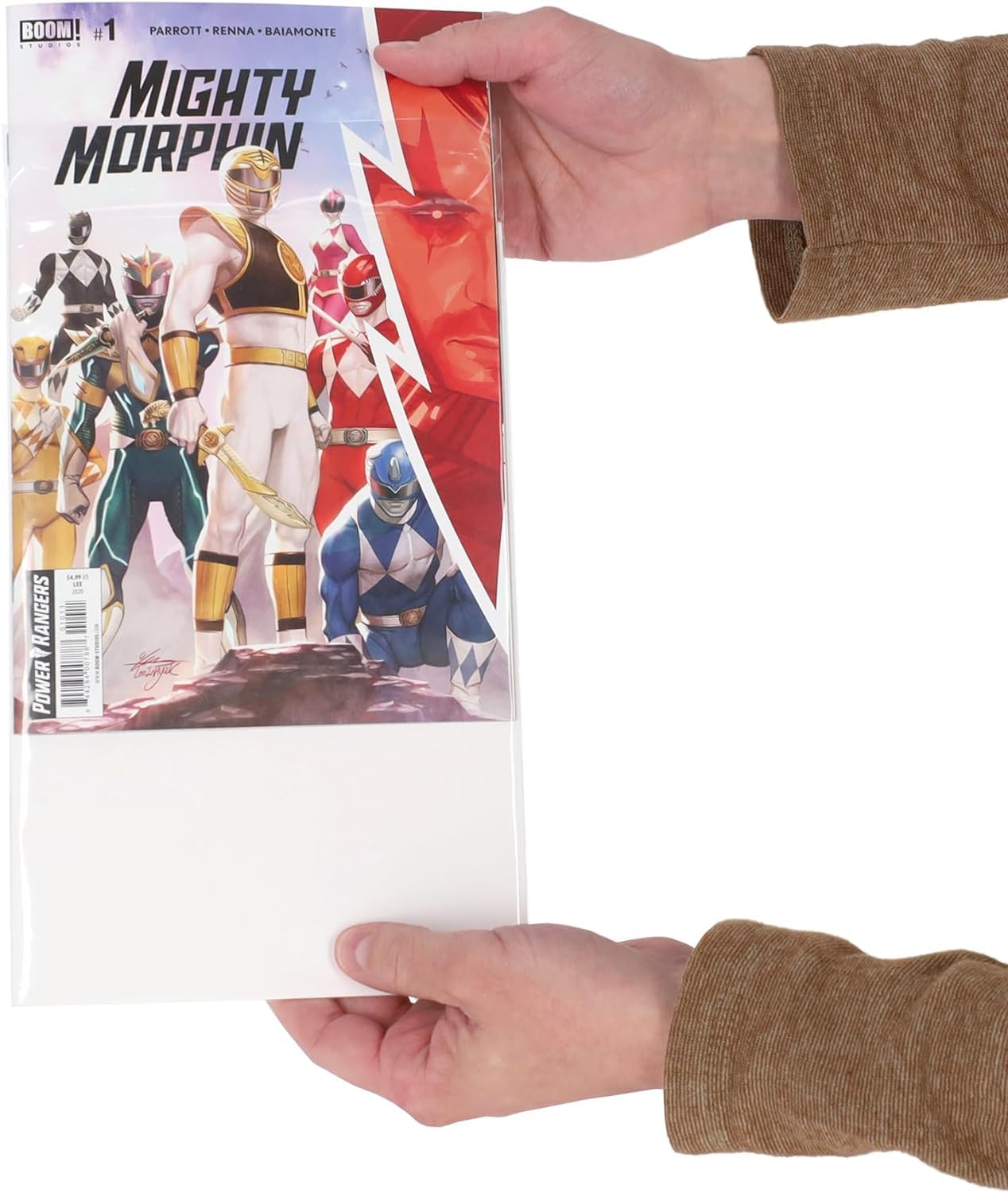 BCW Current Resealable Comic Bags & Boards | Preloaded Sleeves & Backer Boards for Modern Comics (100 Pack)