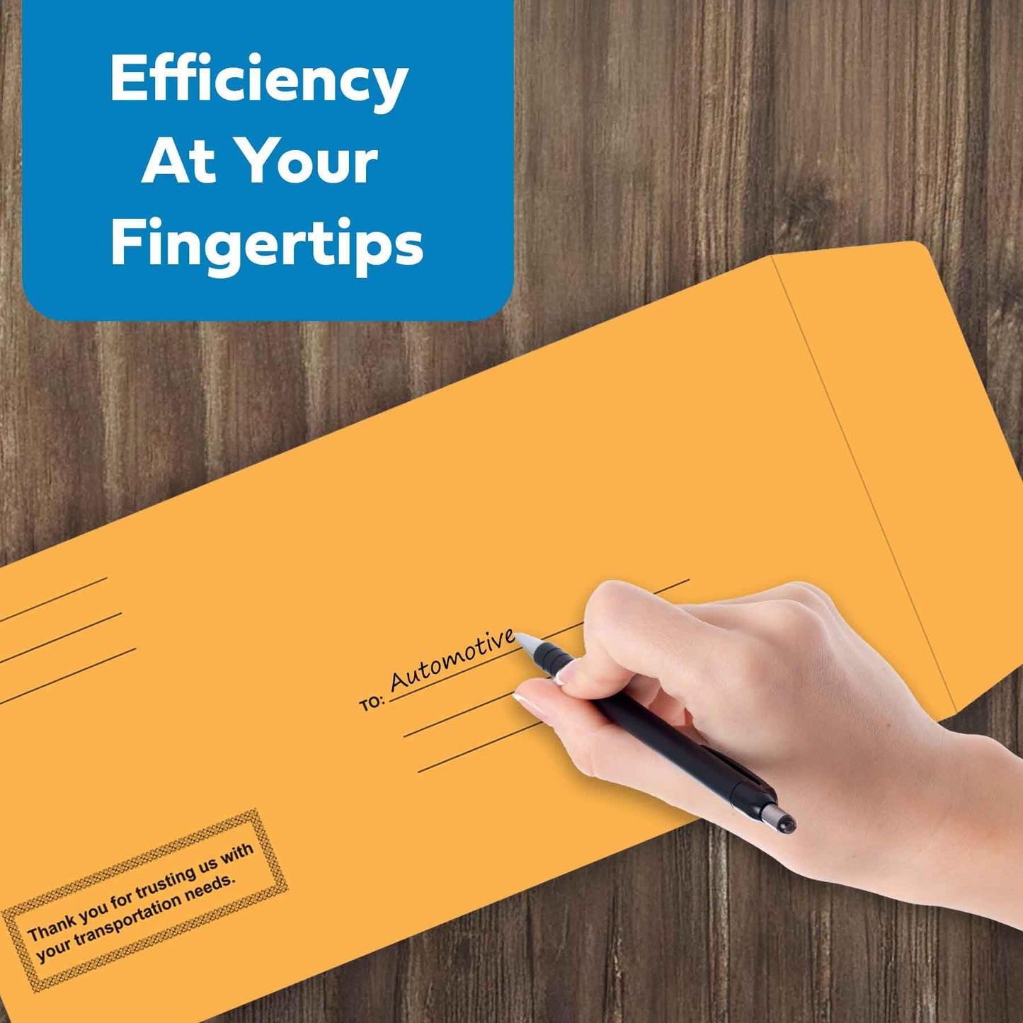 Pre-Printed License Plate Envelopes - Self Seal - (100 per Box)