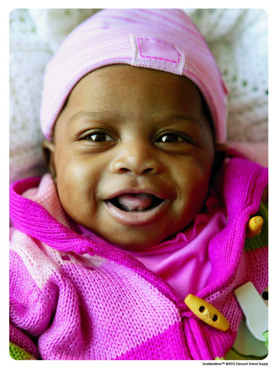 Infant Real Photo Poster Set of 12 for Daycare, Home, Classroom or Preschool use, Multicultural Awareness, Diversity Posters (Item # BABYPIC)