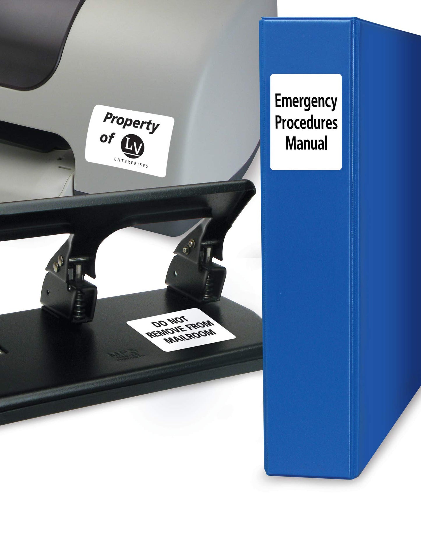 Avery ID Labels, Sure Feed Technology, Permanent Adhesive, 1.25" x 1.75", 5 Packs (6570)