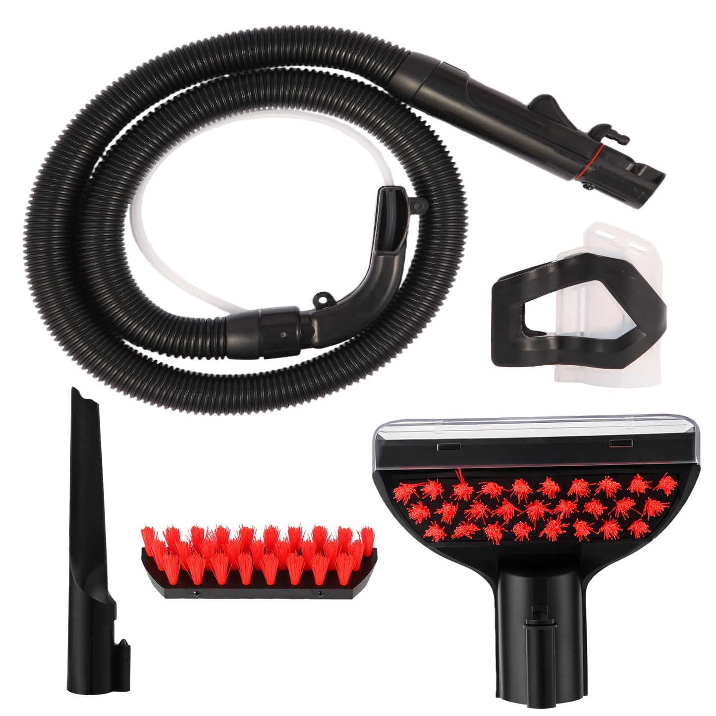 Upgraded Clean Hose Component Replacement parts for Bissell Little Green ProHeat 2694, 2513, 5207, 2513E, 4720M Vacuum Cleaner Hose 5.3in Clean brush, Clean tools, Gap brush Accessories Part #1606127