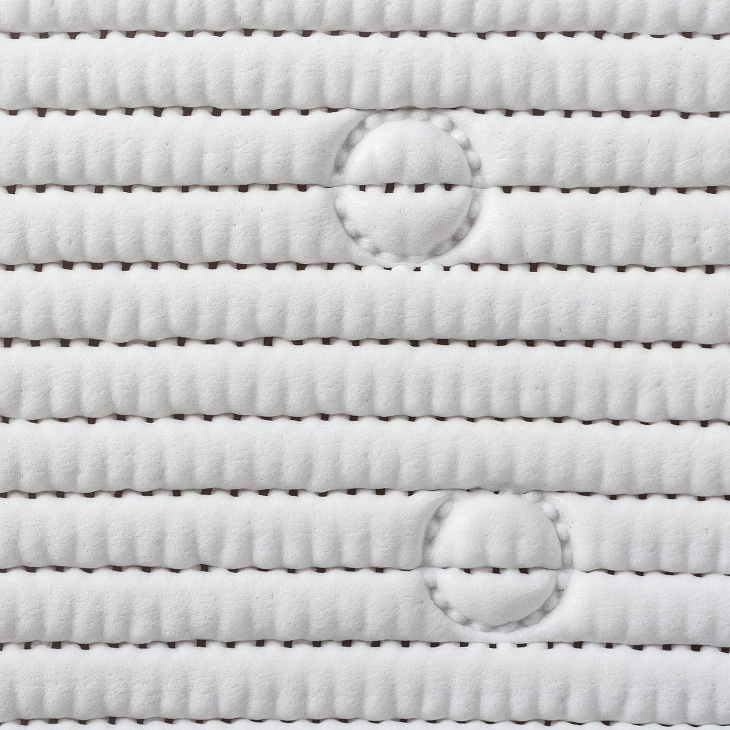 Duck Brand Clorox Cushioned Shower Mat, Non Slip Bathtub Mat with Suction Cups, 17 Inches x 36 Inches, White, 2 Pack