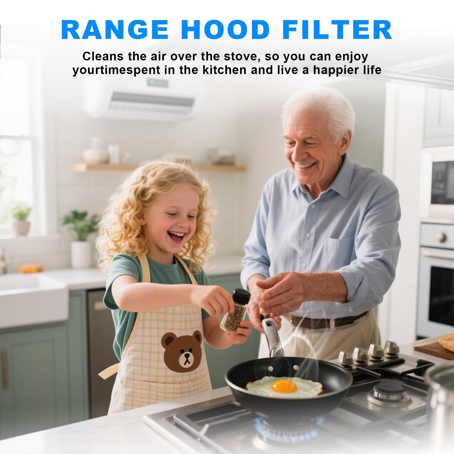 YUEERIO S99010430-002 Range Hood Filter Replacement – 13-7/8'' x 15-3/4" 4512880 Compatible with B.roan N.utone HPF30 Range Hood Filters Pack 2