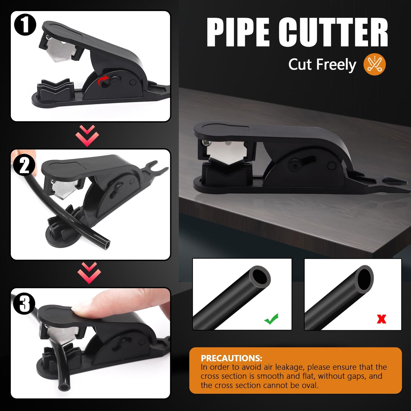 mankk 107PCS Quick Connect Air Hose Fittings Kit 32 Sizes 1/8" 1/4" 5/16” 3/8" 1/2",4/6/8/10mm Push to Connect Fittings Air Line Fittings Quick Release Pneumatic Kit