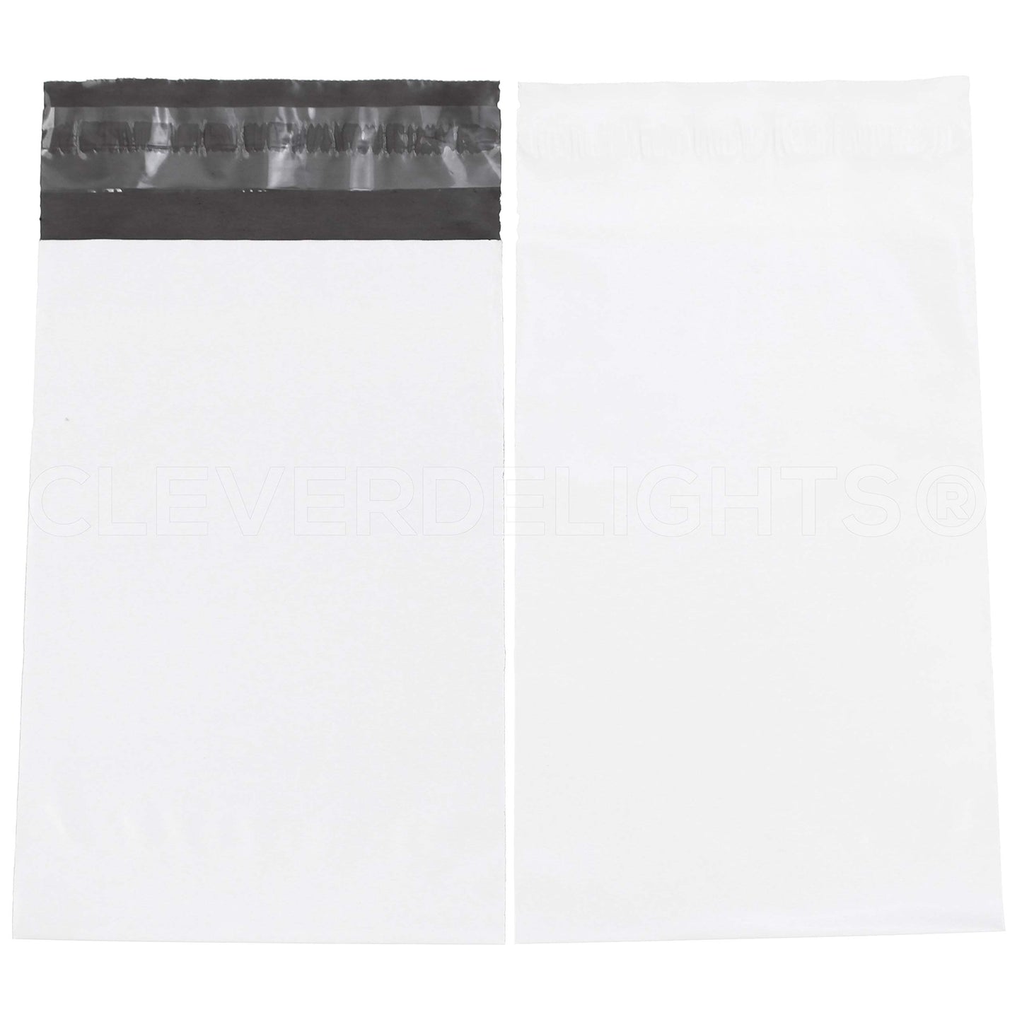 CleverDelights 4" x 6" Poly Mailers - 1000 Pack - Premium Self-Adhesive Shipping Bags