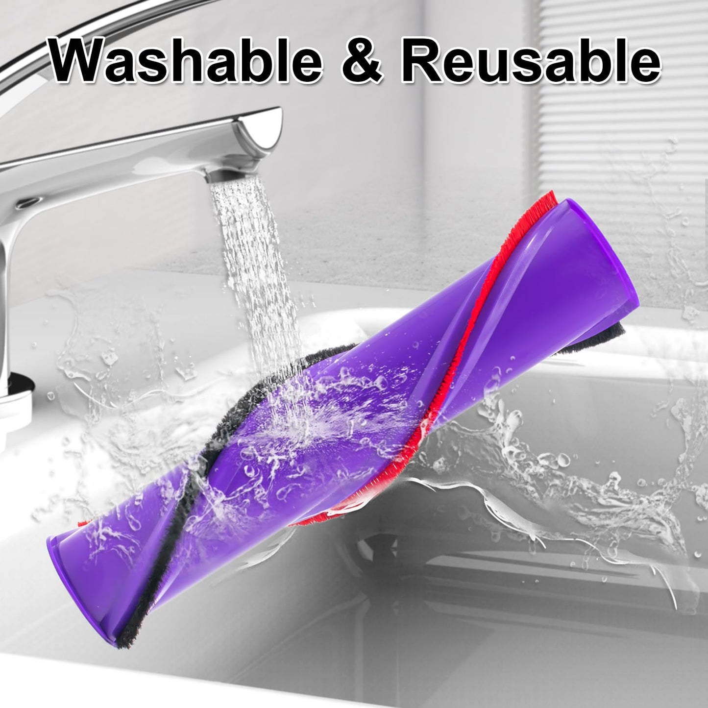 Quick-Release Motorhead Cleaner for Dyson V7 V8 V10 V11 Vacuums Cleaner Head Dyson Replacement Part Electric Head for Hardwood Floor Carpets