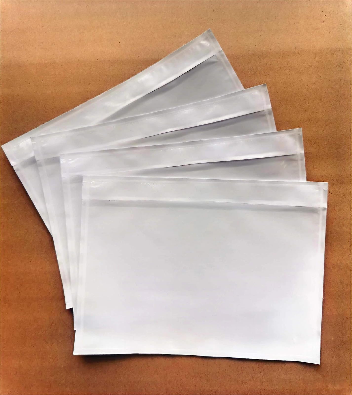 1000 Pcs 7.5”x 5.5” Packing List Envelope Pouches, Clear Packing Envelopes for Shipping and Mailing, Pouch Enclosed Bags with Packing Slips Invoice Label