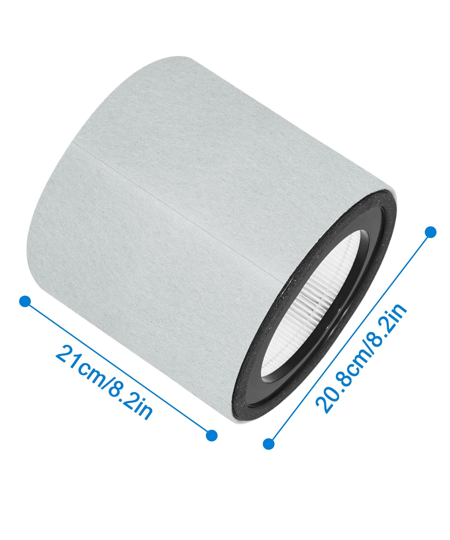Facecool Replacement Filter Compatible with TruSens Z-3000 Air Purifier, 3-in-1 Filtration High-efficiency Activated carbon Pre-Filter, with 1 HEPA Filter + 4 Carbon Filters + 4 Pre-Filters (Large)